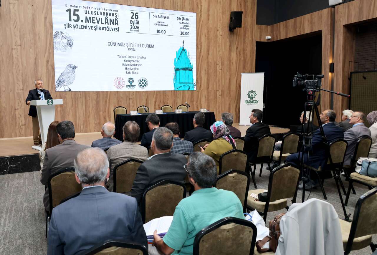 Konya şiire doydu! Farklı ülkelerden şairler Mevlana’nın şehrinde 8